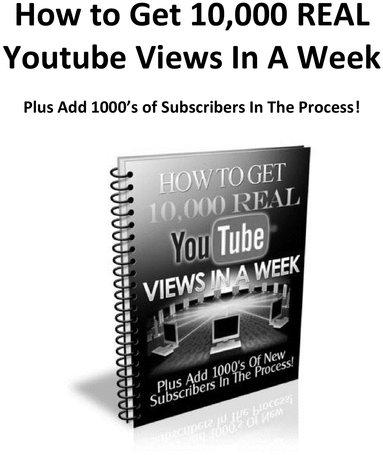 Product picture 10000 YouTube Views in a Week